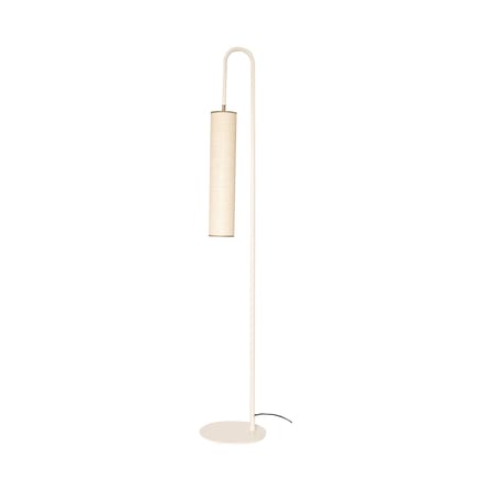 Lampadaire Tokyo fibre végétale blanc / H 140 cm - Rabane - Maison Sarah Lavoine