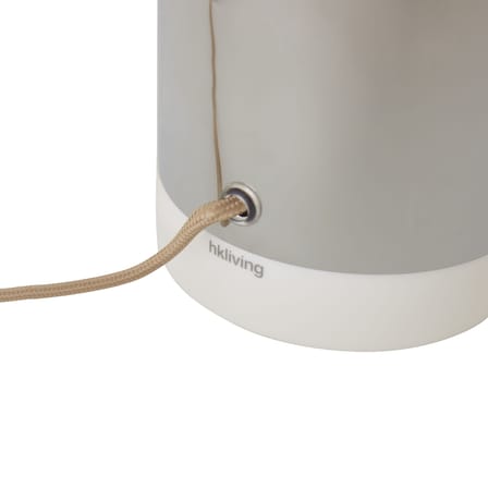 Lampe de table Lounge argent / Ø 47 x H 49 cm - HK LIVING