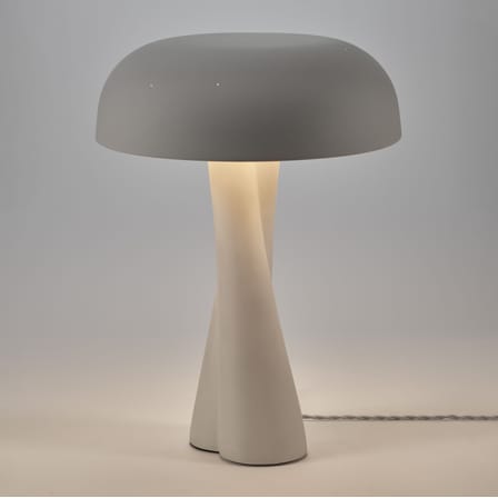Lampe de table Paulina 05 céramique blanc / Ø 37,5 x H 52 cm - Serax
