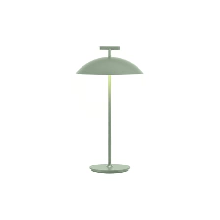 Lampe extérieur sans fil rechargeable Mini Geen-A OUTDOOR métal vert / H 36 cm - Kartell