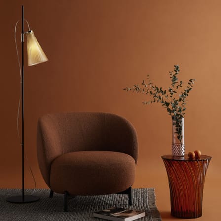 Lampadaire K-lux plastique vert / H 165 cm - Abat-jour réglable en hauteur - Kartell