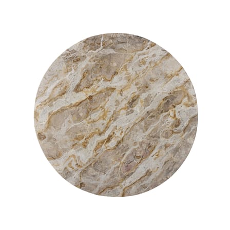 Plateau tournant Nuni marbre beige / Marbre - Ø 36 cm - Bloomingville