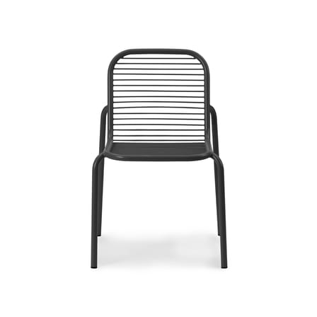 Stapelbarer Stuhl Vig metall schwarz - Normann Copenhagen