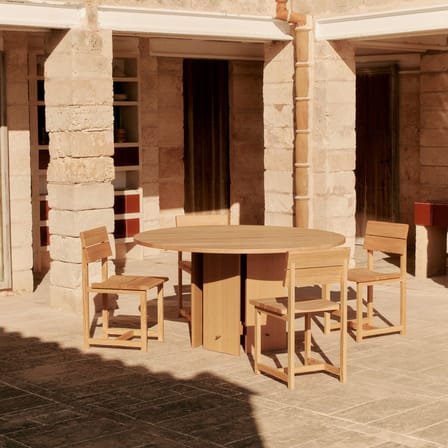 Stuhl Vist holz natur - Ferm Living