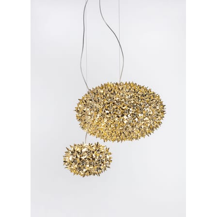 Suspension Bloom Bouquet plastique or / Large Ø 53 cm - Métallisée - Kartell
