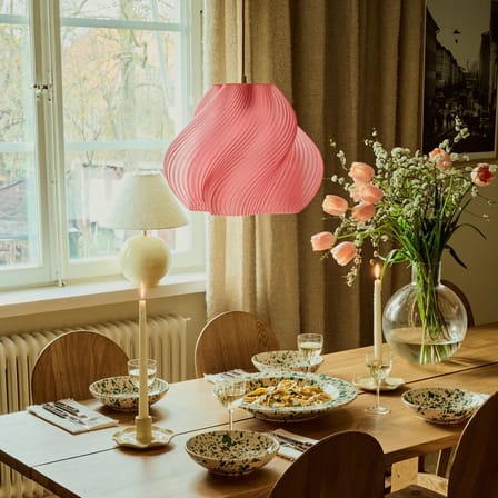 Suspension Soft Serve 03 rose / Ø 37 x H 30 cm - CRÈME ATELIER