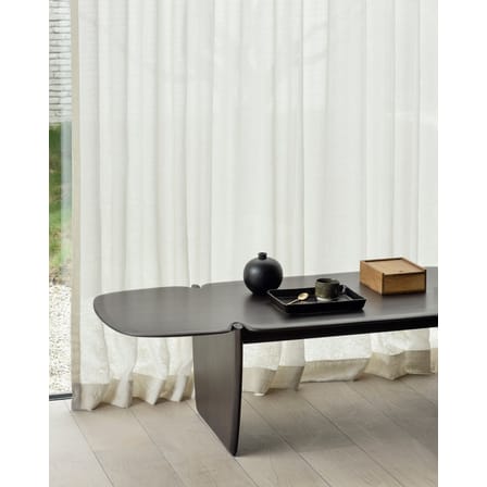 Table basse PI bois marron / 155 x 58 x H 38 cm - Acajou massif - Ethnicraft