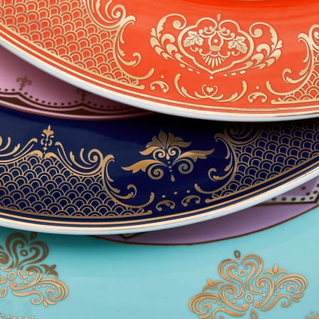 Set de 4 assiettes Grandpa / Ø 27 cm - Pols Potten