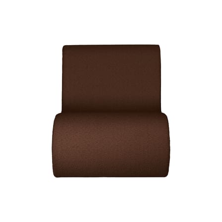 Chauffeuse Rouli tissu marron / Canapé de jardin modulable - Ferm Living