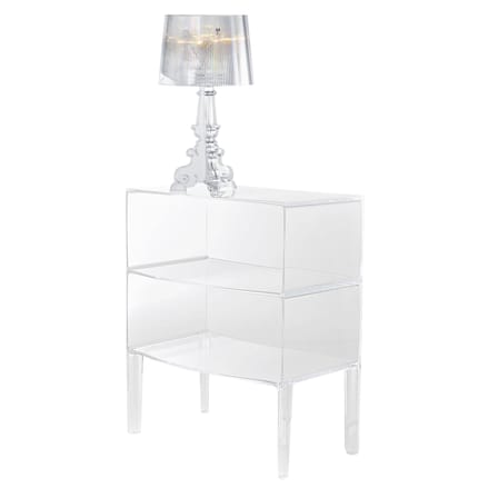 Commode Ghost Buster plastique blanc / L 68 x H 80 cm - Philippe Starck 2010 - Kartell