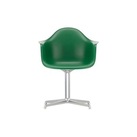 Fauteuil RE DAL - Eames Plastic Armchair vert / (1950) - Pied La Fonda / Recyclé - Vitra