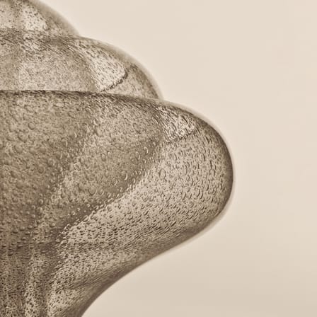 Lampe de table Lotus verre transparent / Réédition 1969 - Gubi