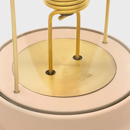 Lampe sans fil rechargeable The Muse 2.0 métal rose / IP44 - TALA