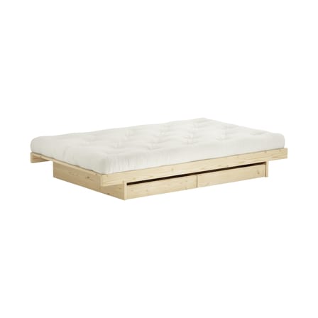 Lit 1 place Kanso / Pour matelas 90 x 200 cm - 2 tiroirs - KARUP