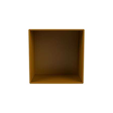 Rangement mural Montana Mini 1001 bois marron / Ouvert - 35 x 35 x P 25 cm - MONTANA