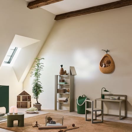 Rangement mural Pear / Rotin - L 45.7 x H 68 cm - Ferm Living