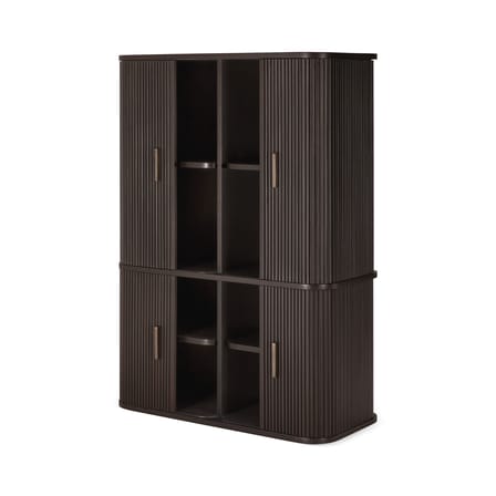 Schrank Roller Max holz braun / B 100 x H 142 cm - Ethnicraft
