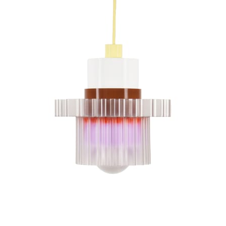 Suspension Gigi n°5 / Ø 28 x H 31 cm - Plastique recyclé / Fabriqué en France - Warren & Laetitia