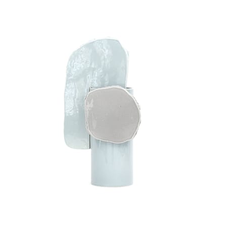 Vase Découpage - Feuille céramique bleu / Bouroullec, 2020 - Vitra