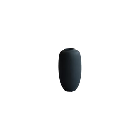 Vase Sunao Slim Petit céramique noir / Ø 12 x H 22 cm - 101 COPENHAGEN