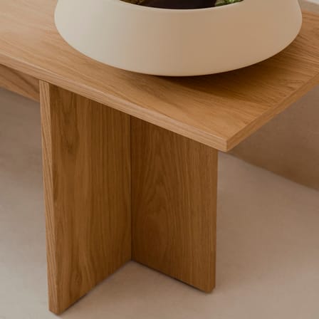 Banc Hett bois naturel / L 170 cm - NOO.MA