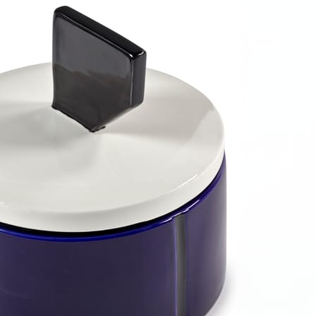 Bougie parfumée Candela 01 Large céramique bleu / Ø 17 x H 16 cm - Serax