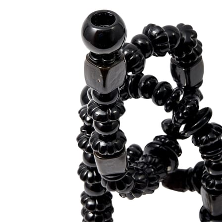 Chandelier Perles verre noir - Pols Potten