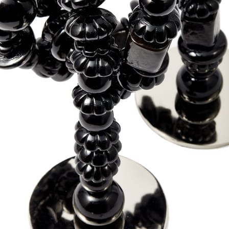 Chandelier Perles verre noir - Pols Potten