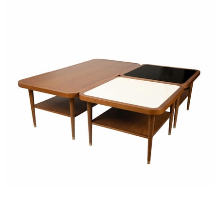 Couchtisch Puzzle holz natur / 120 x 60 cm - Schichtstoff - Maison Sarah Lavoine