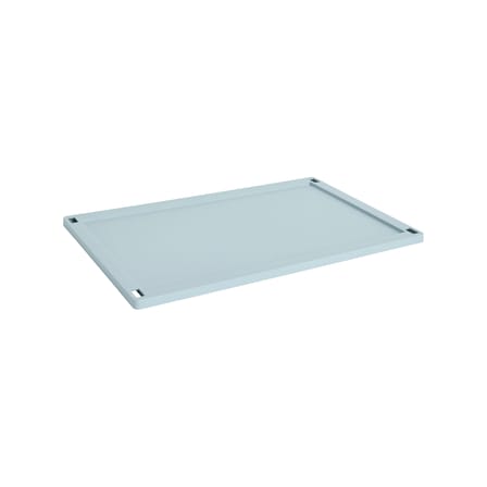 Couvercle  plastique bleu / Pour panier Colour Crate Large 35,5 x 54,5 cm - Hay