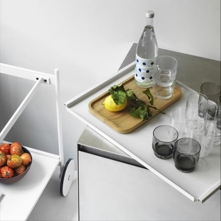 Rul Dresser metal grey / Removable Trays - Normann Copenhagen