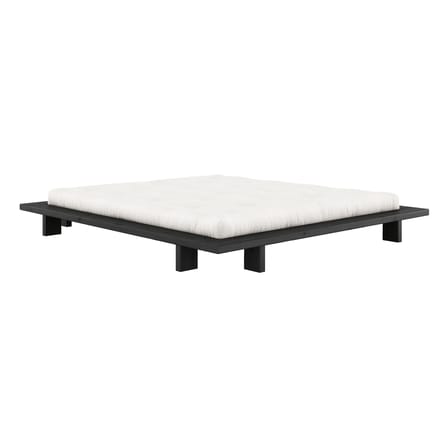 Traditional Futon mattress textile white / 180 x 200 x H 13 cm - Firm / Handmade - KARUP DESIGN