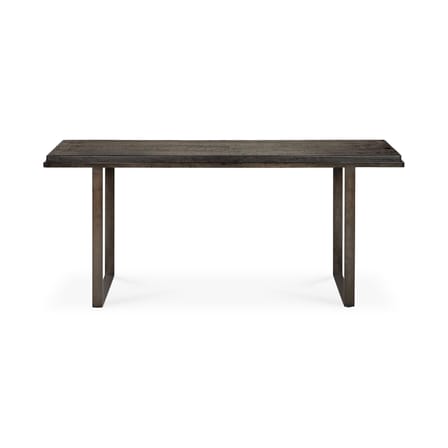Konsole Stability metall holz braun schwarz / L 170 x H 75 cm - Handgeschnitzt - Ethnicraft