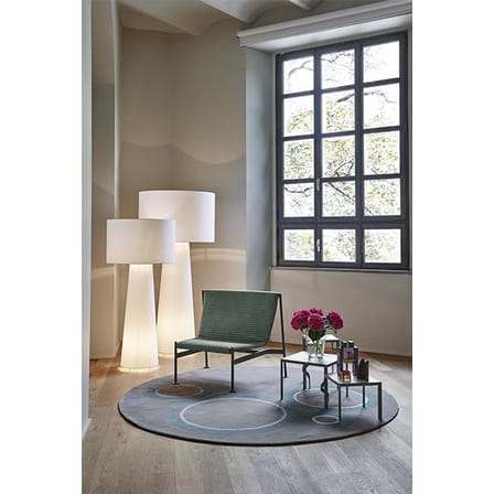 Lampadaire Big Shadow tissu blanc / Ø 75 x H 160,5 cm  / Marce Wanders, 1998 - Cappellini