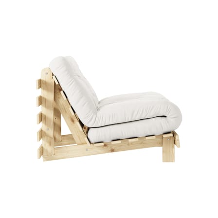 Fauteuil convertible Roots / Dormeuse & lit d'appoint - 3 positions / Structure pin clair - KARUP DESIGN