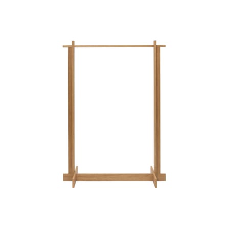 Portant Bridge Large bois naturel / L 105 x P 40 x H 150 cm - Ferm Living