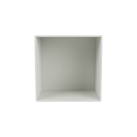 Rangement mural Montana Mini 1001 bois blanc / Ouvert - 35 x 35 x P 25 cm - MONTANA