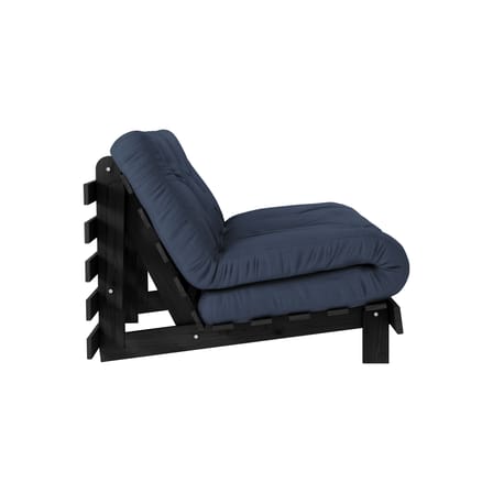 Canapé convertible Roots / L 140 cm - 3 positions / Structure noire - KARUP DESIGN