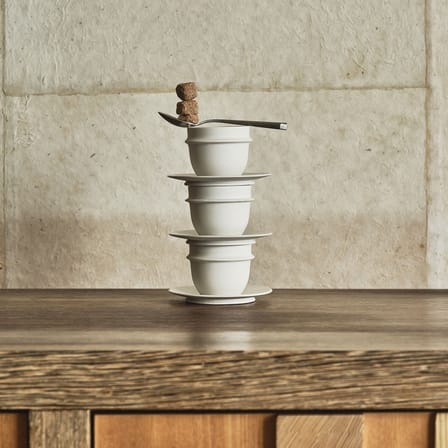 Set de 2 tasses à espresso Dune / By Kelly Wearstle - Ø 7,5 x H 6 cm - Serax