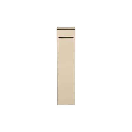 Toilettenpapierhalter Sama metall beige / Für 5 Rollen - H 59 cm - Ferm Living