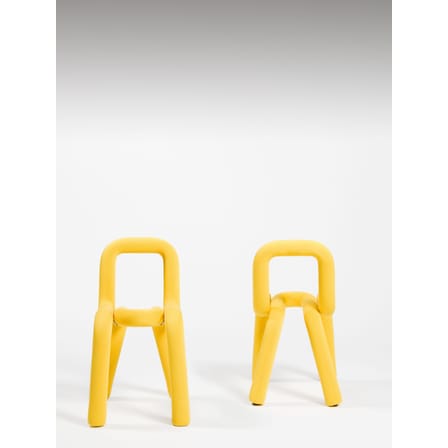 Accessoire  tissu jaune / Housse interchangeable pour chaise Bold - Moustache