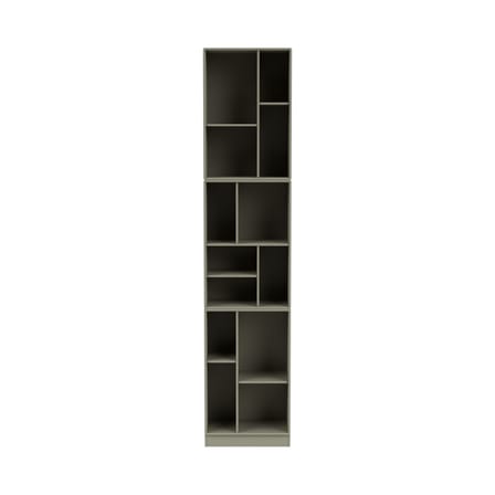 Bibliothèque Loom bois gris / L 46.8 x P 30 x H 215.8 cm - MONTANA