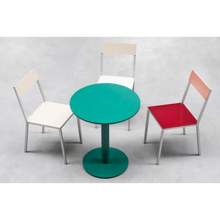 Chaise Alu Chair métal rose rouge violet / Aluminium - valerie objects
