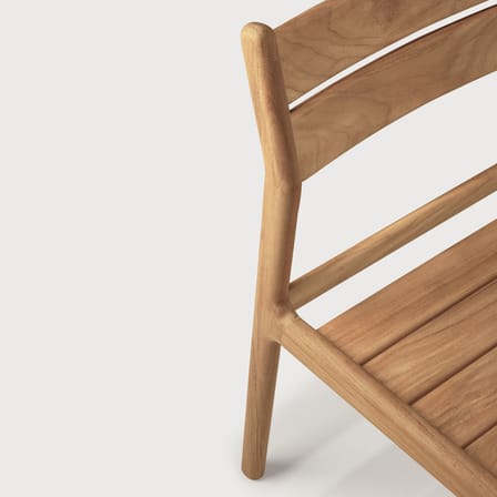 Chaise Jack Outdoor tissu bois naturel - Ethnicraft