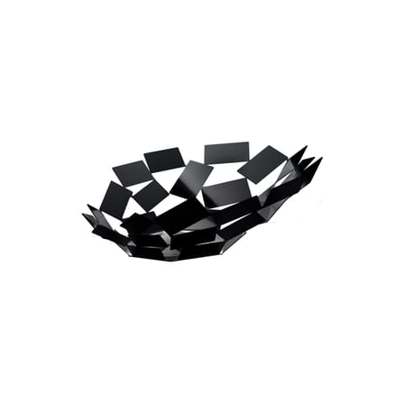Centre de table La Stanza dello Scirocco métal noir / Ø 41 x H 15 cm - Mario Trimarchi, 2009 - Alessi