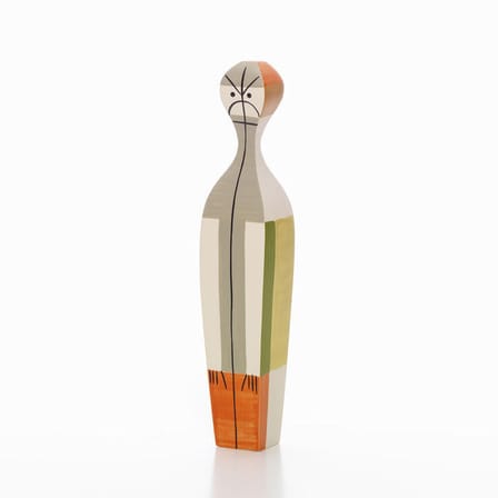 Décoration Wooden Dolls - No. 14 bois multicolore / By Alexander Girard, 1952 - Vitra