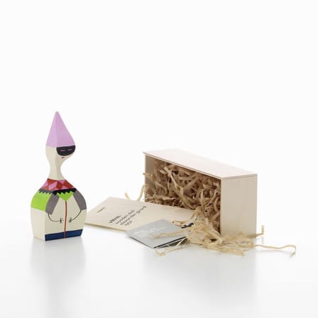 Décoration Wooden Dolls - No. 6 bois multicolore / By Alexander Girard, 1952 - Vitra