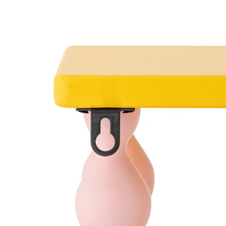 Etagère murale Bibiola bois jaune / L 60 x H 21.5 cm - Bloomingville