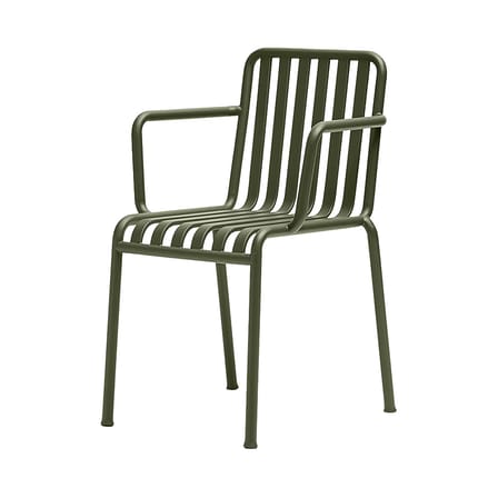 Fauteuil empilable Palissade métal vert / Bouroullec, 2016 - Hay