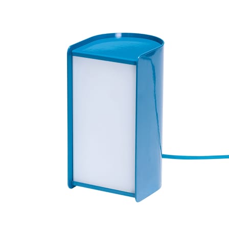 Lampada da tavolo Book LED metallo blu - HÜBSCH